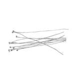 Silver 24 Gauge Brass Ball Pins For Jewellery Making , BPP-033